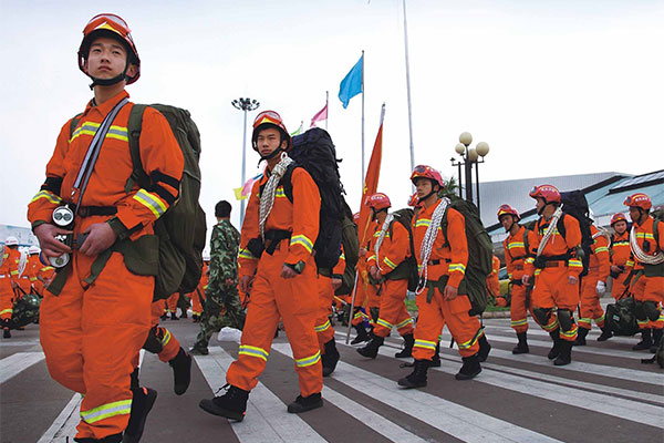 Dalian Fire Patrol Street