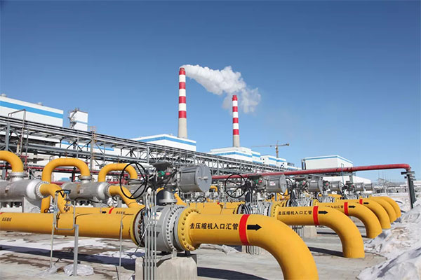 Inner Mongolia Datang International Coal to Gas Pipeline Line