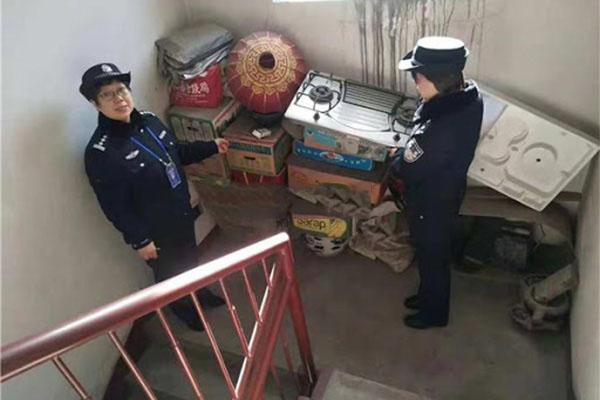 Patrol and Check Fire Passage in Residential Building