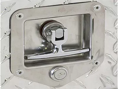 locking t handle latch