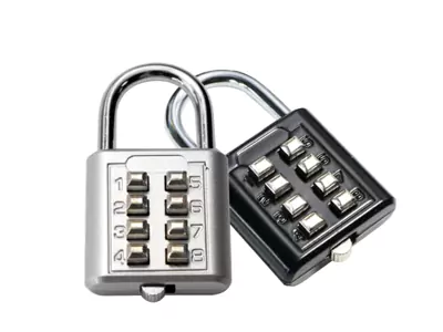 push button padlock