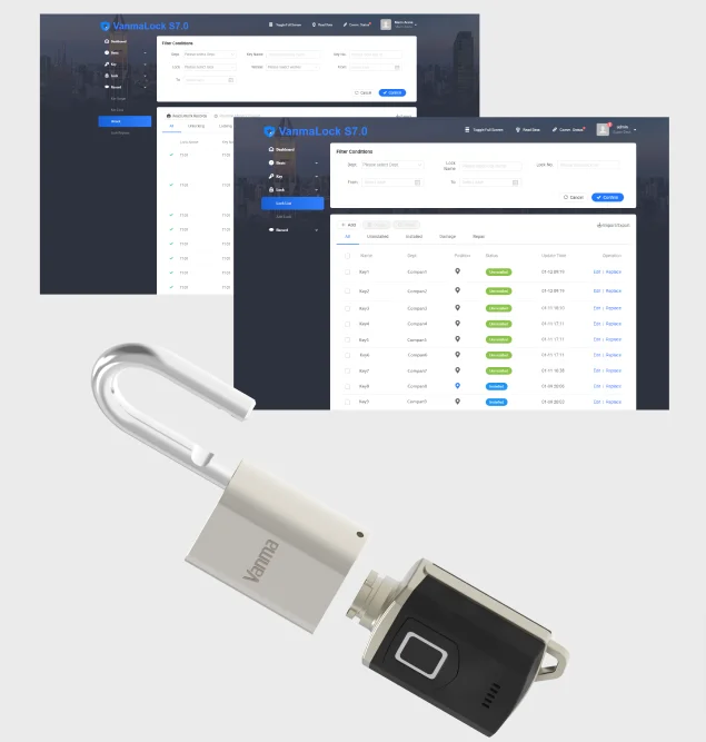 Vanma Lock Management System​